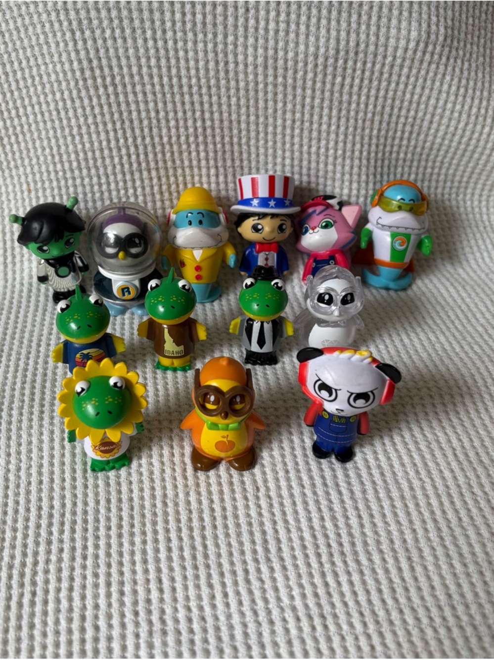Ryans World Road Trip Figures Uncle Sam DC GUS Florida Kansas Georgia OWL LEXA